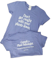 Plants Down T-Shirt women's violet (Small)