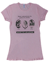 Pioneering Women T-Shirt pink (Medium)